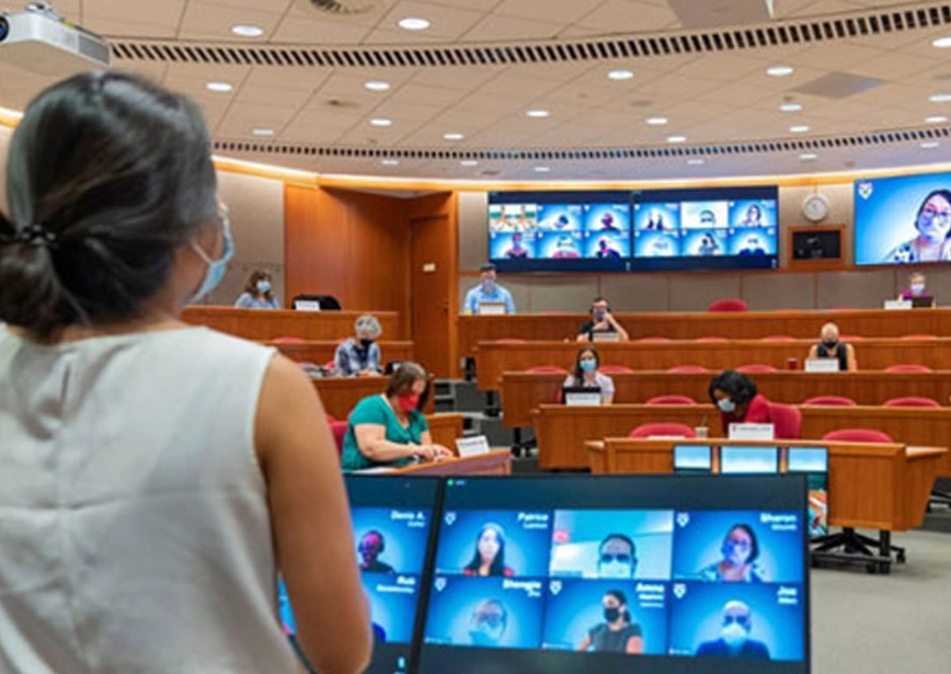 hybrid learning model