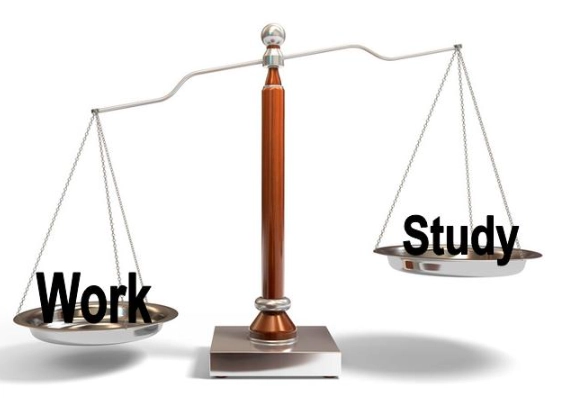 how to balance work and school