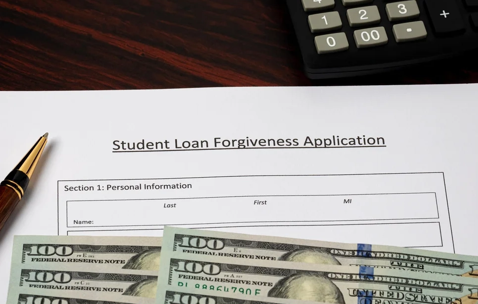student loan forgiveness application
